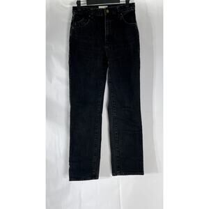 ROLLA'S Black Straight Leg Jeans